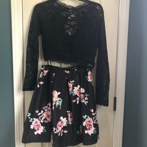Two piece short dress